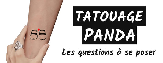 Illustration : Tatouage panda, les questions à se poser