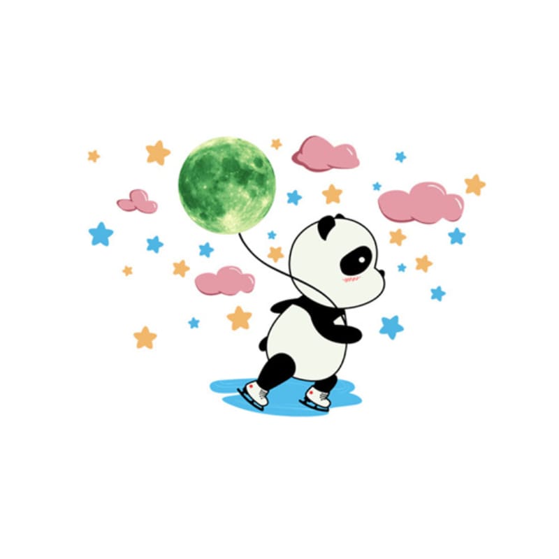 panda kawaii stickers