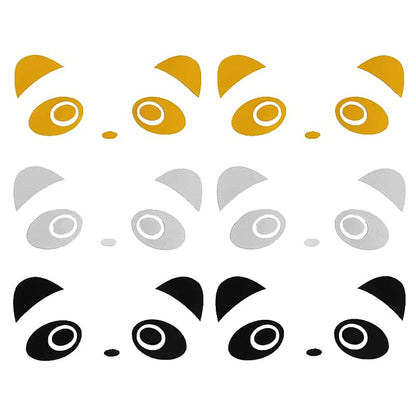 stickers rétroviseur panda