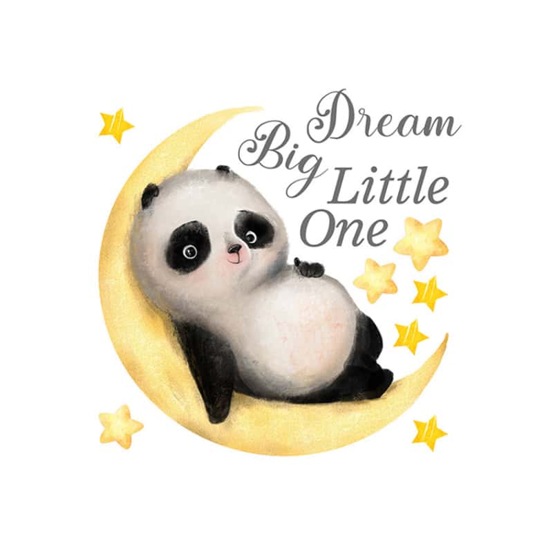 Stickers Panda Chambre Bébé