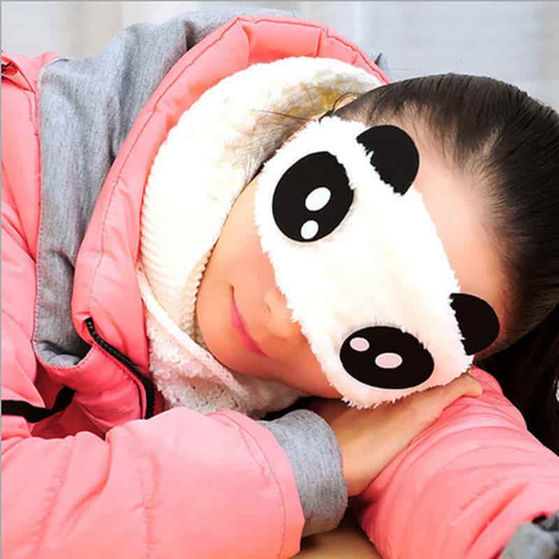 masque panda porté 