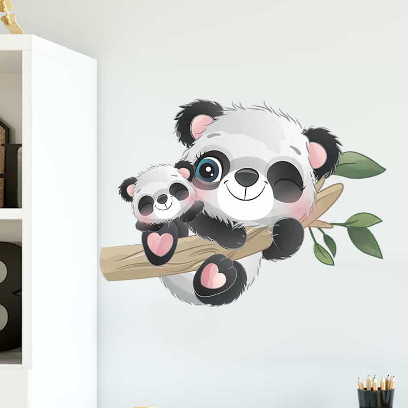 stickers de panda