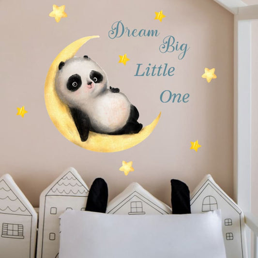 stickers panda chambre bebe