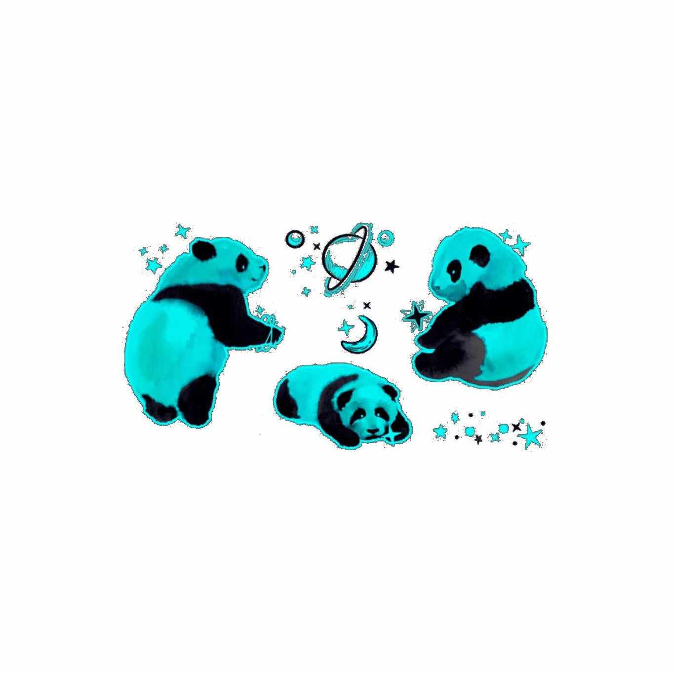 Tatouage Panda mandala