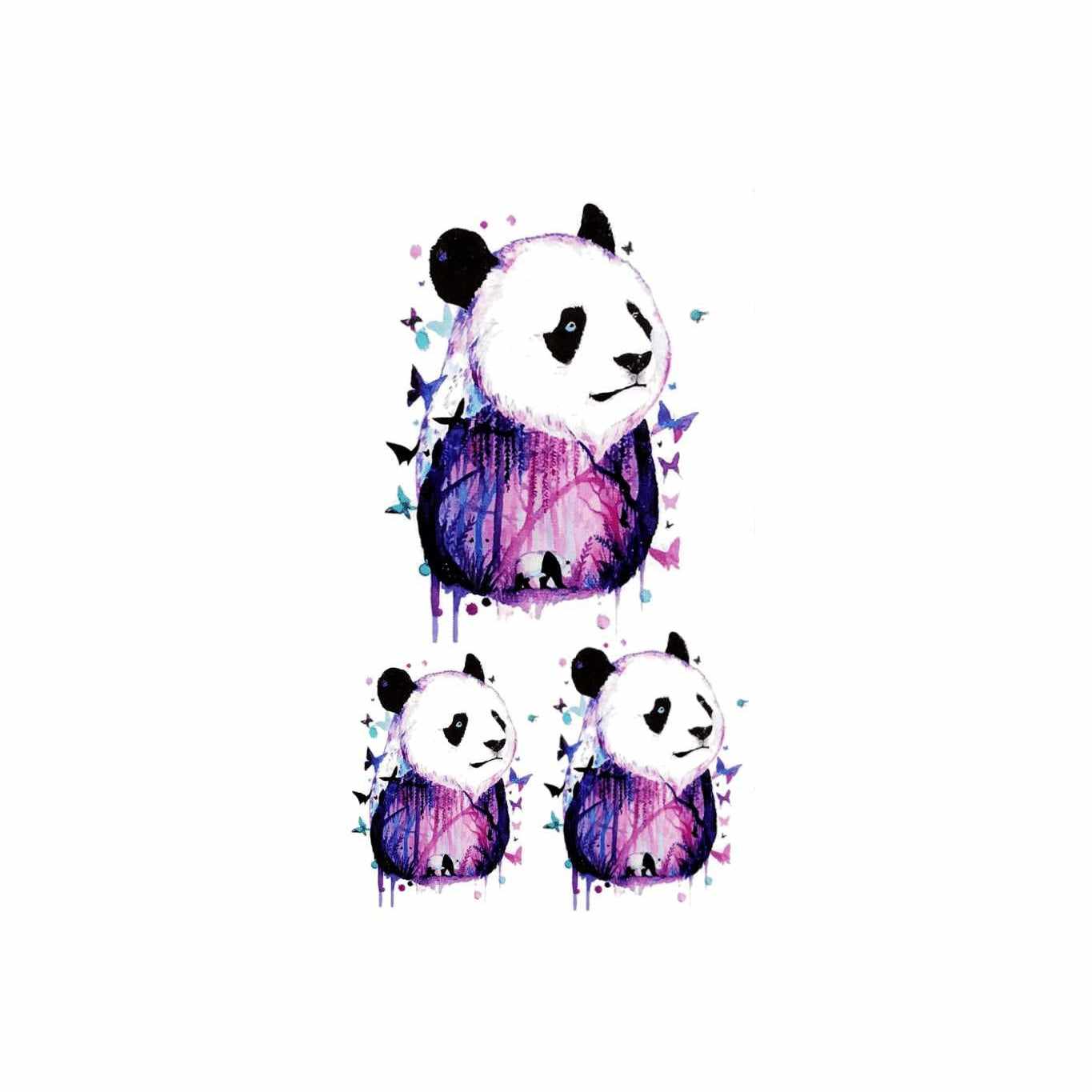 Tatouage de Panda Géant 