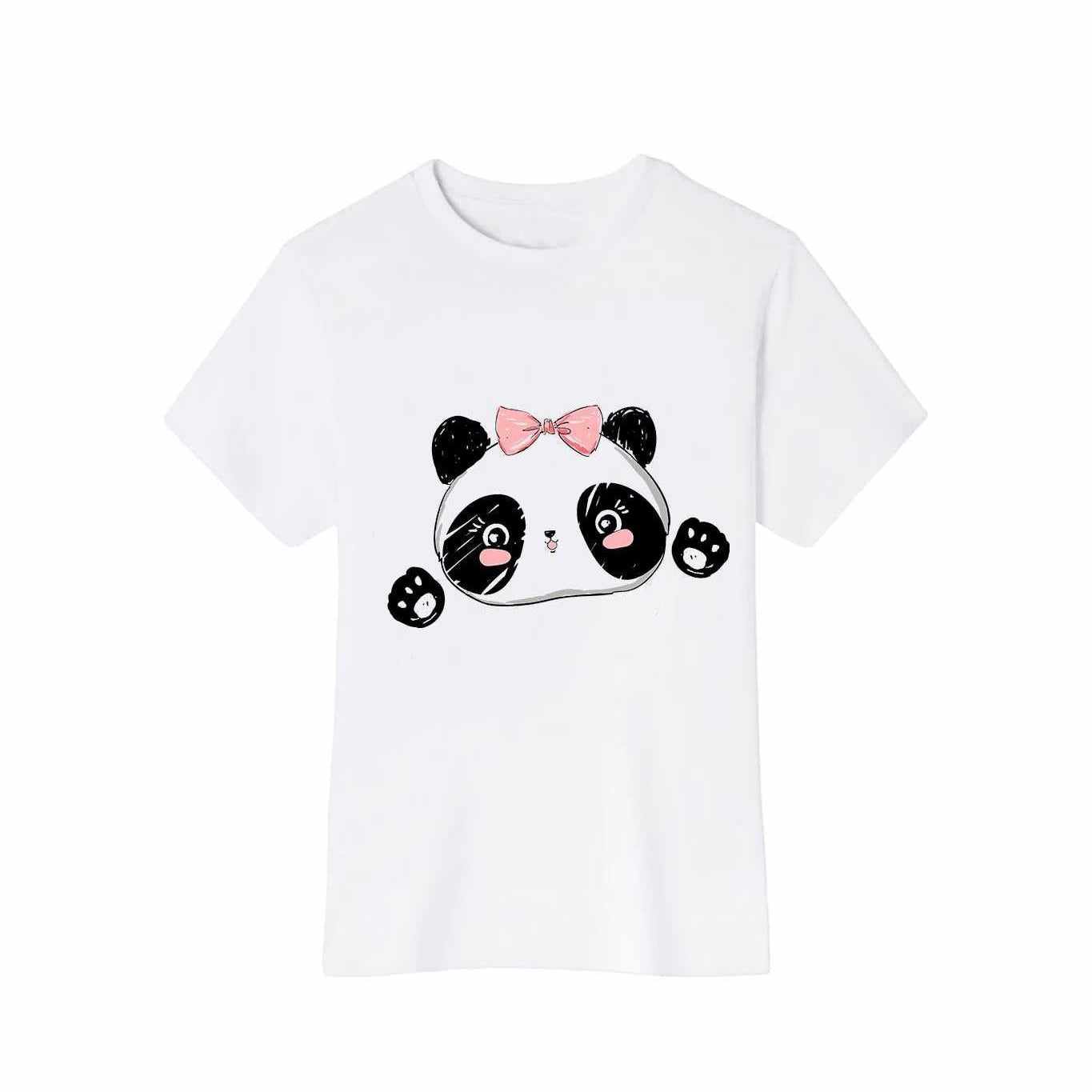 T shirt Panda Mignon