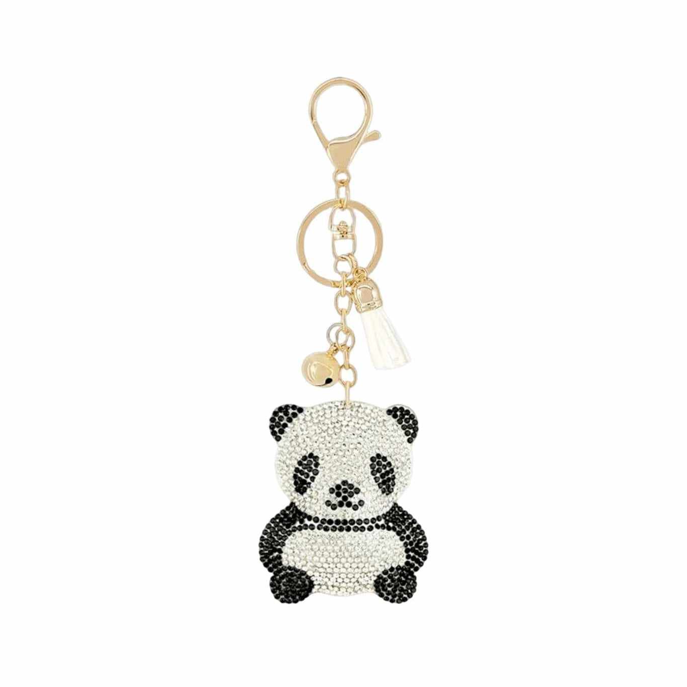 Porte clé Mignon Panda noir