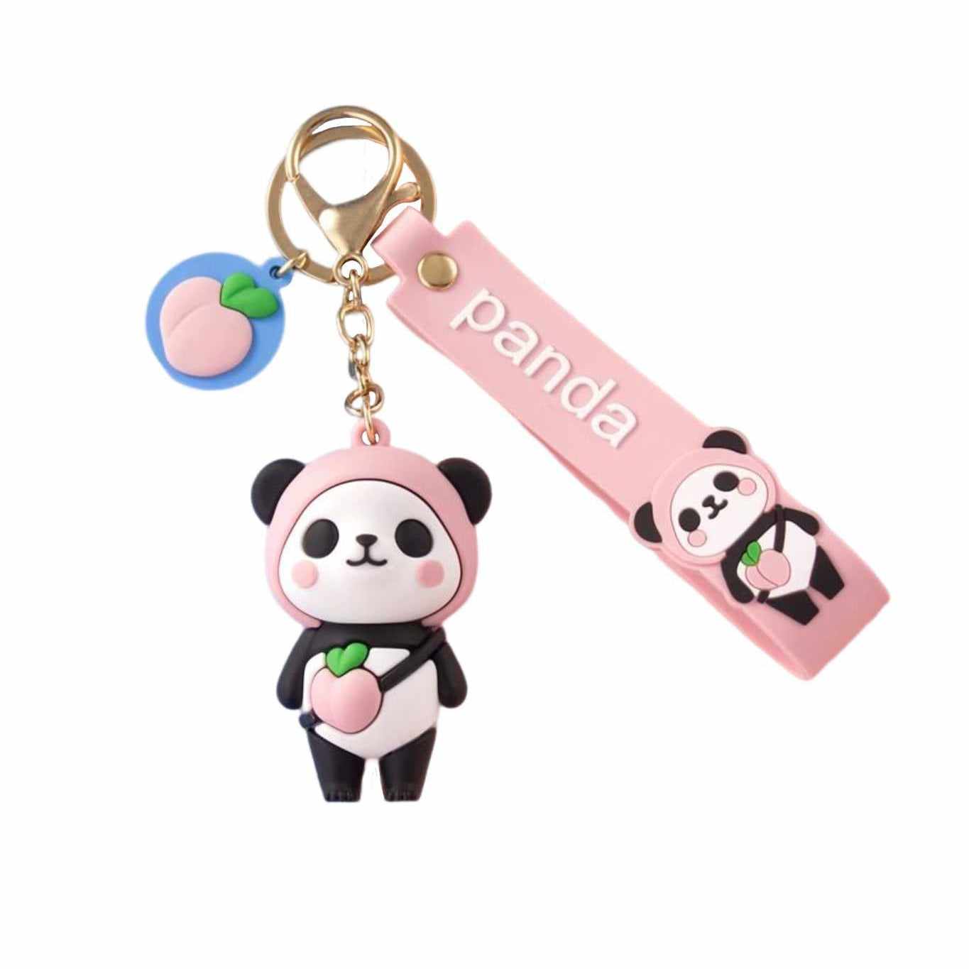 Porte clé Petit Panda rose