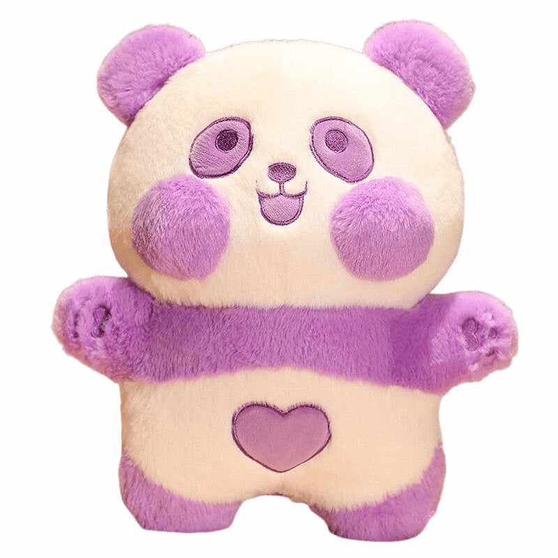 peluche panda violette