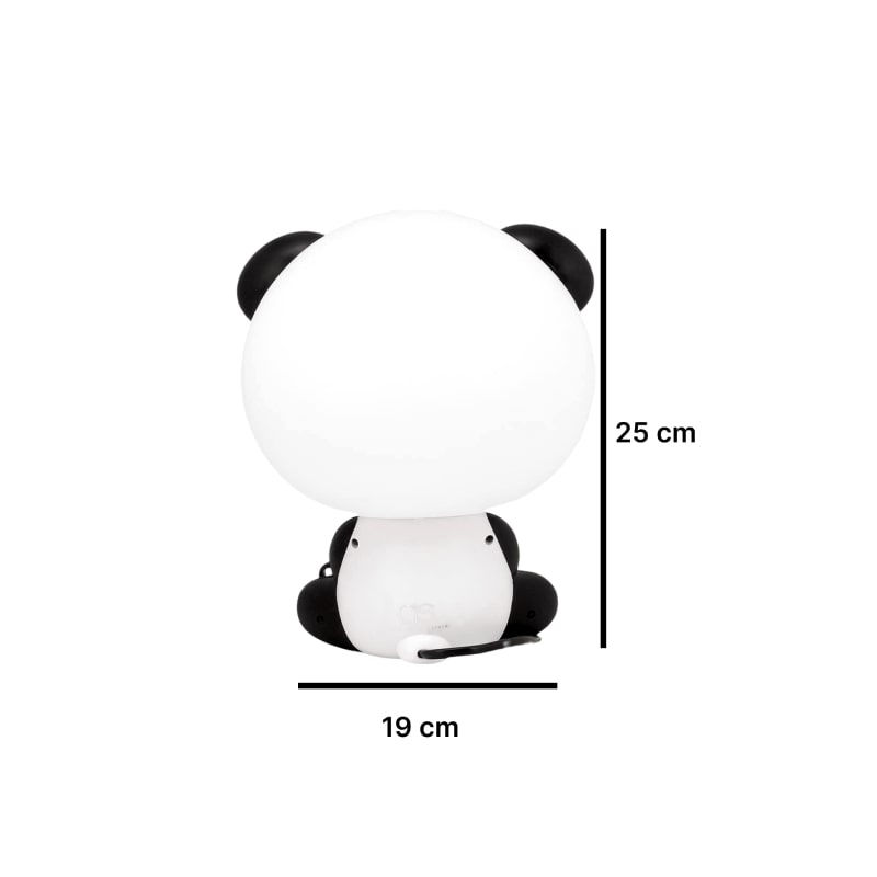 Lampe Panda taille